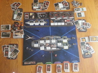Battlestar galactics at start position 4