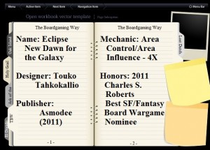 Eclipse Open Book with Index