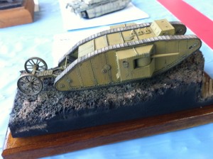 Model 11 Britiah WWI tank