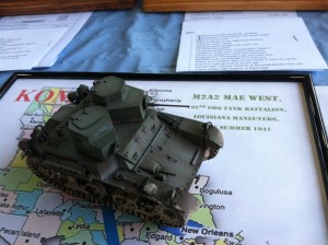 Model 12 M2A2 US tank