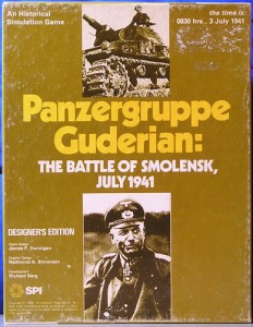 Panzergruppe Guderain Cover from SPI (1976)