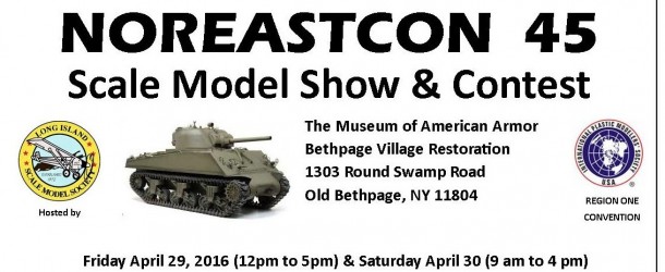 Noreastcon 45 Scale Model Show and Contest