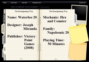 waterloo 20 Open Book with Index 2