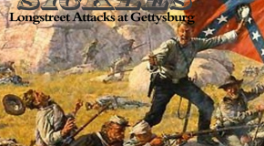 New “Hammerin’ Sickles: Longstreet Attacks at Gettysburg” cover released.