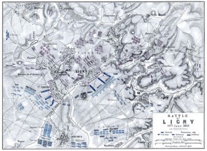 Ligny map