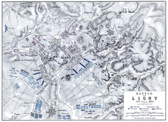 Prelude to the Battle of Ligny - A Boardgaming Way Analysis