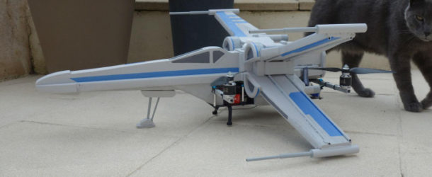Digital Trends: “At long last, somebody finally built a fully functional X-Wing drone”